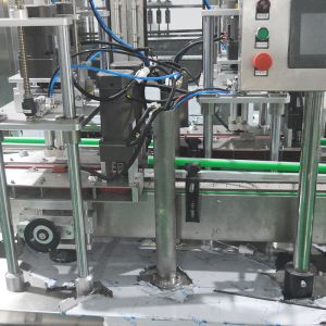 Automatic Peristaltic Pump Liquid Bottle Filling Capping Machine with PLC