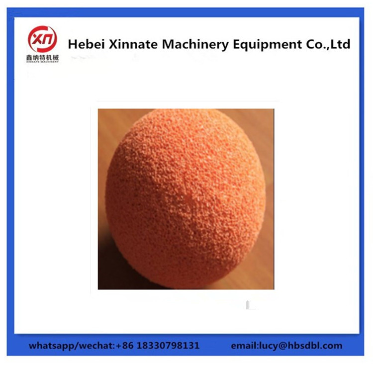 2"-8" DN125 Concrete Pump Cleaning Ball Sponge Cleaning Ball