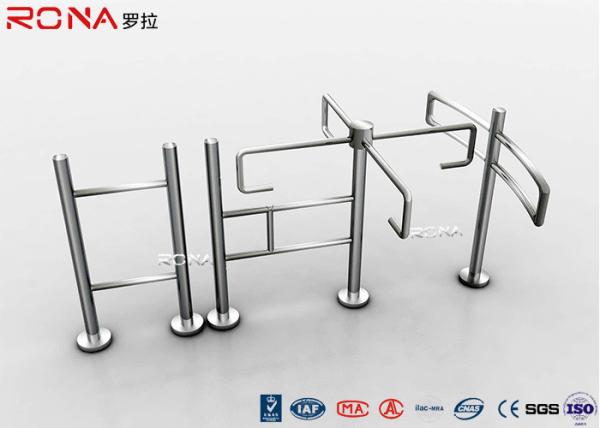 Half Height Turnstile Entrance Gates Access Control RS485 Communication