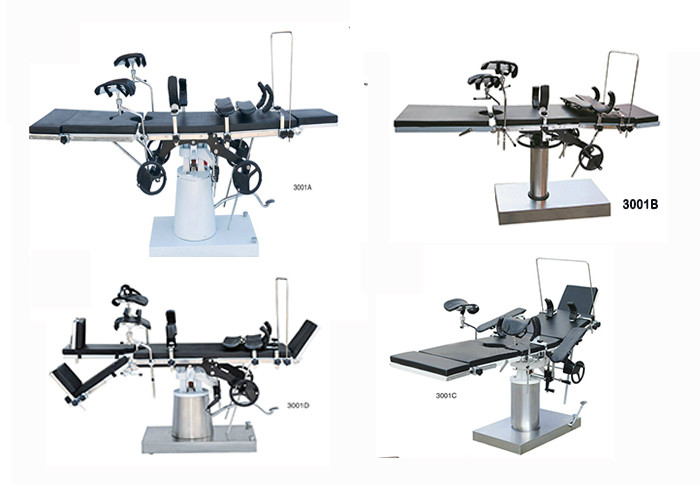  2100mmx480mm Manual Operating Table Side Control Surgical Table Medical Equipment Manufactures