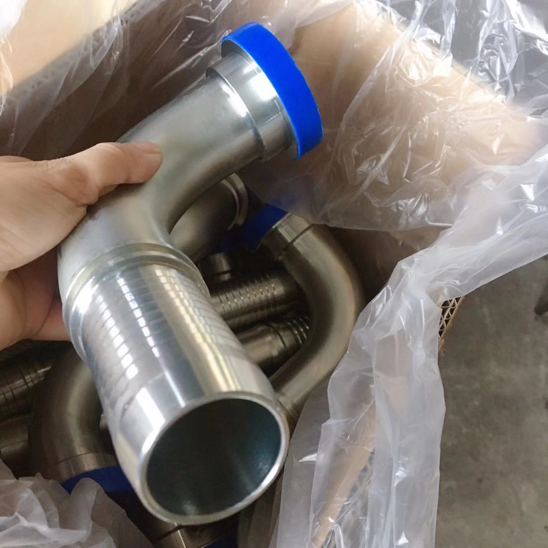 Smooth without burr 00400 hydraulic fittings 4SP 4SH/12-16 R12/06-16 hose ferrules