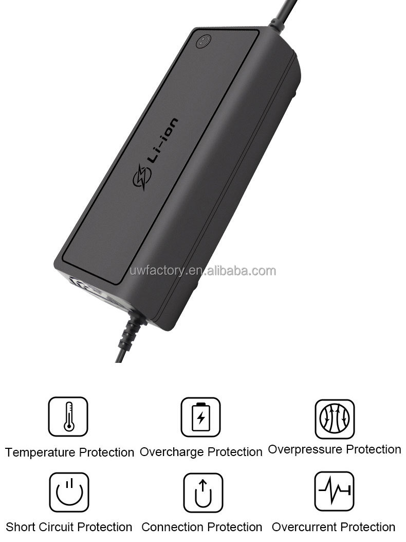 AC100-240V 50/60Hz Input Voltage 54.6V 10A 20a 30a Li-ion Battery Charger for 13S 48.1V Battery