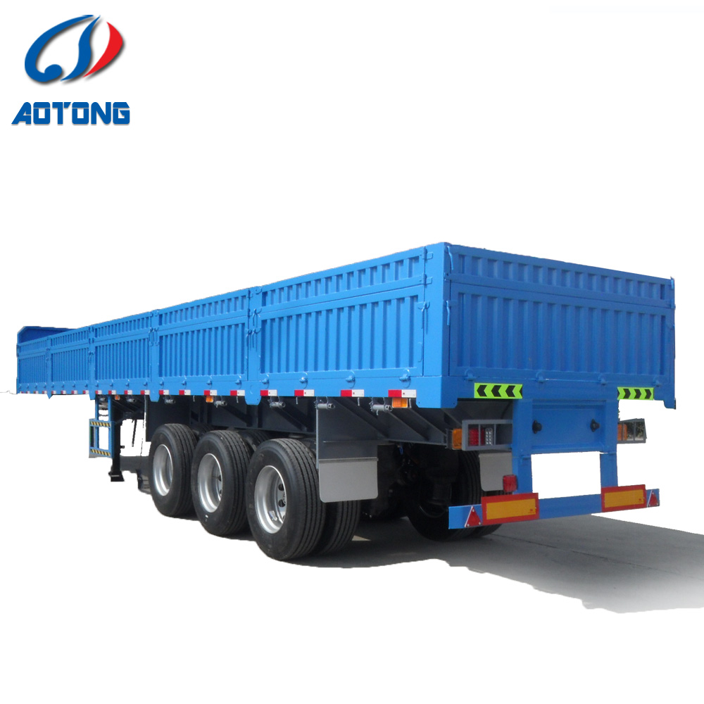 Double Deck 3-axle Steel Animal Transport Storehouse Bars Semi Trailer Superior Design