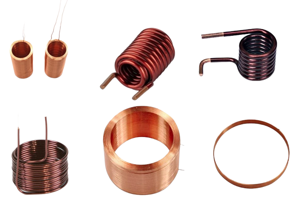 copper wire inductor coils RFID antenna air core coil