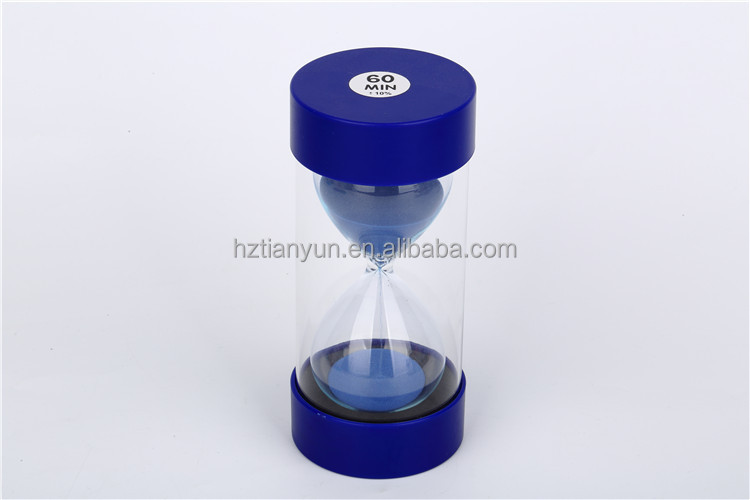 1-30 Minutes Plastic Hourglass Sand Timer Traditional Style