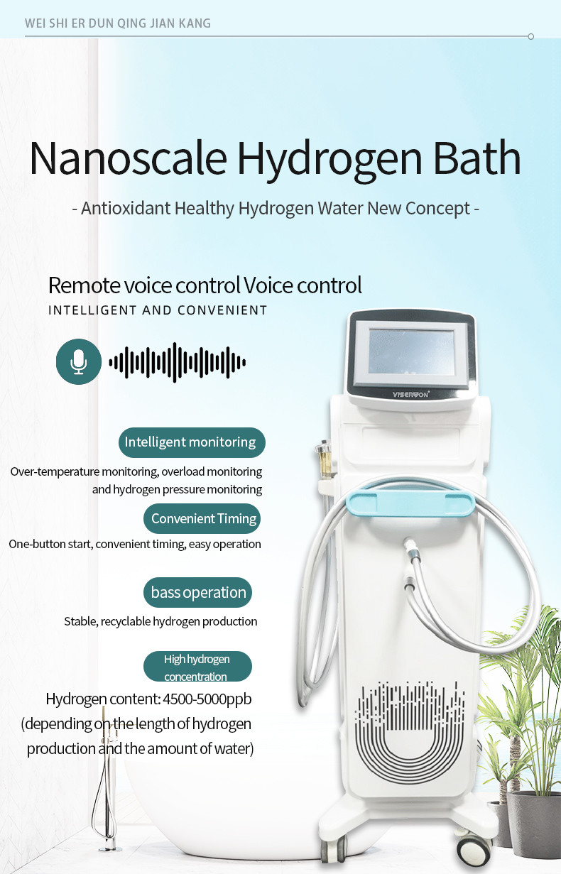 Enhance Mobility Pem Electrolyzer Hydrogen Water Machine Micro Hydrogen Bath 5000ppb