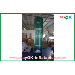 Customized Inflatable LED Pillar With Full Printing , Inflatable Advertising Tube Manufactures