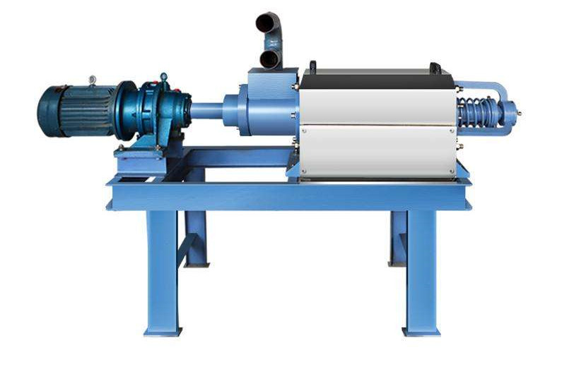 3000 kg Farm Equipment Cow Cattle Pig Manure Dewatering Machine Dung Dehydrator