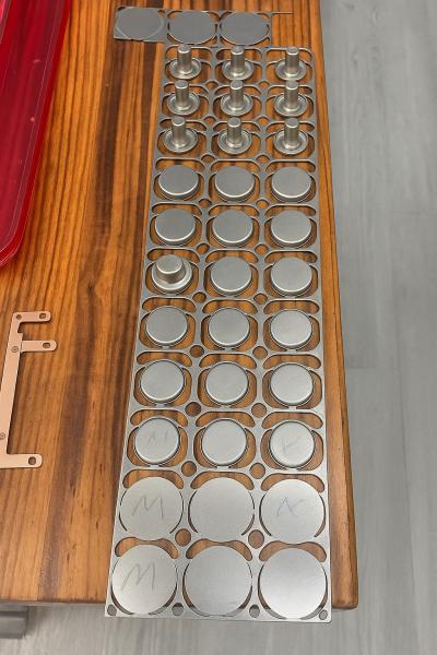 Precision Metal Stamping Parts – Stainless Steel Drawn Caps and Covers, Battery