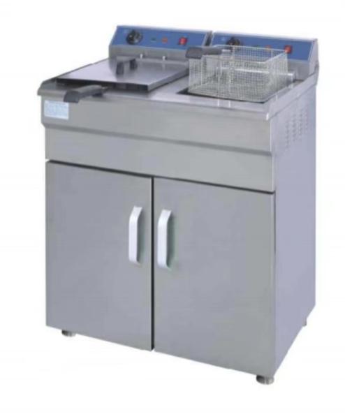 Electric Stainless Steel Fryer 220-240V 0-300℃ Temperature For Restaurant
