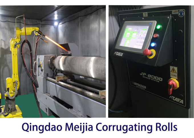 50CrMo Forging Steel 3.5mm C Flute Corrugated Roller