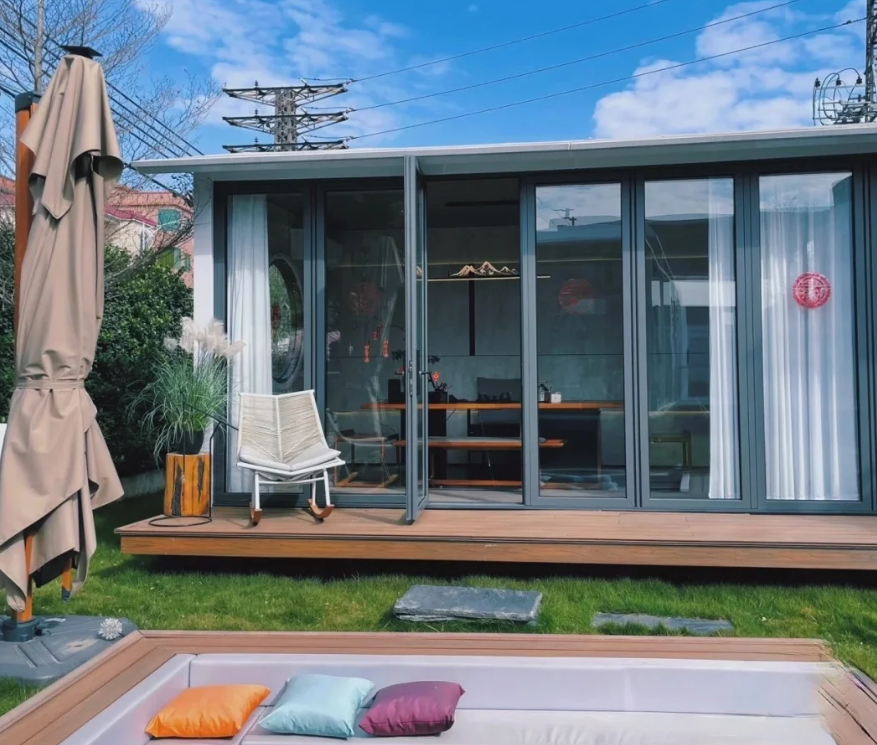 20ft Portable Flat Pack Living Container Cotainer House For Contemporary Style