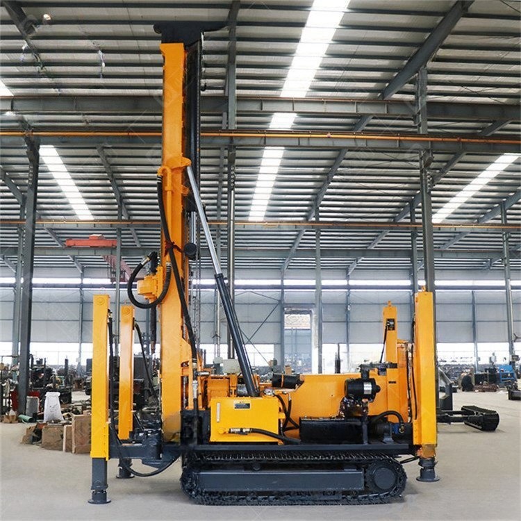 Borehole DTH Water Well Drilling Rig 500-700m Drilling Depth
