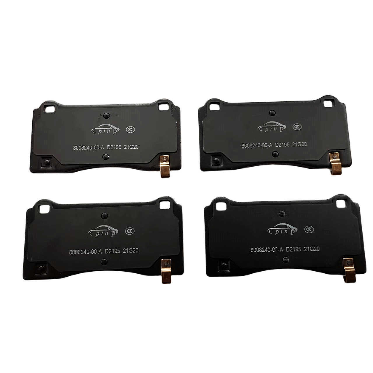 Tesla Model 3 Oem 8008240-00-A Front Brake Pads Superior And Functionality