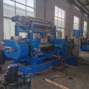 Synthetic Rubber Open Mixing Mill Machine 50HRC 60HRC With Dual Output Reducer