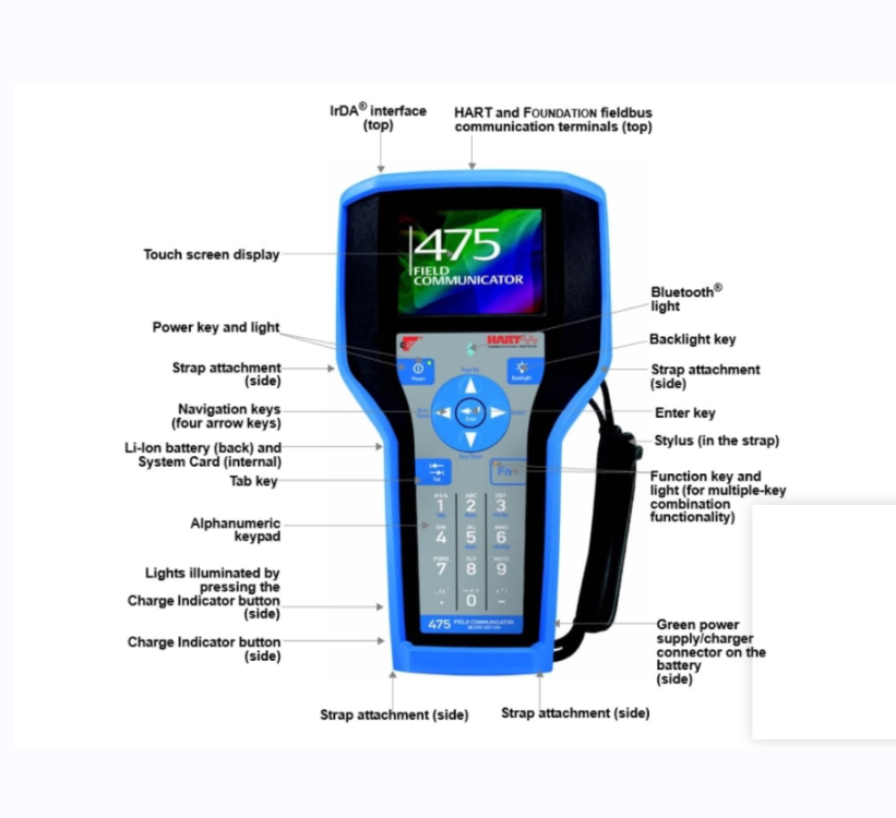 4.8V Battery Hart Field Communicator 32 MB Emerson HART Communicator