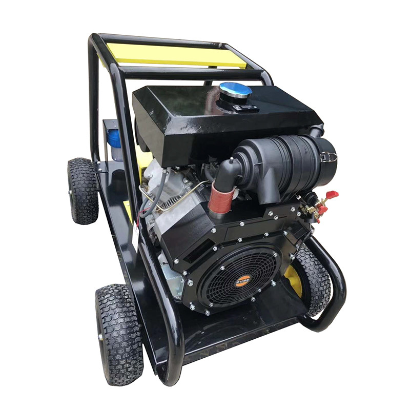 120x85x90cm Water Jet Pipe Cleaner Diesel Engine Drive 2900psi 10.8gal Min