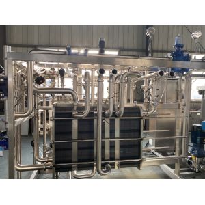 Pasteurizer Sterilization Machine For Egg Liquid Processing Plant With Automatic