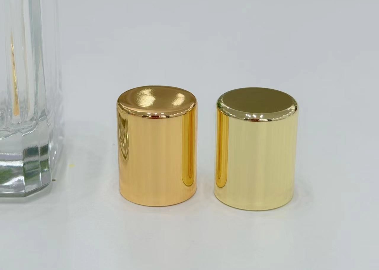 Premium Zinc-Alloy Colorful Perfume Bottle Caps For Eco-friendly Packaging