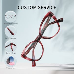 Fashion Design Custom Glasses Frame Acetate Combination Optical Polarized