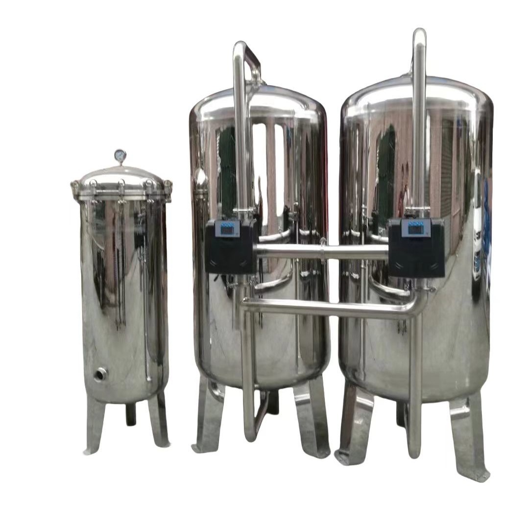 Large Flow Stainless Steel Filtered Water System, Water Output 10 Tons Per Hour