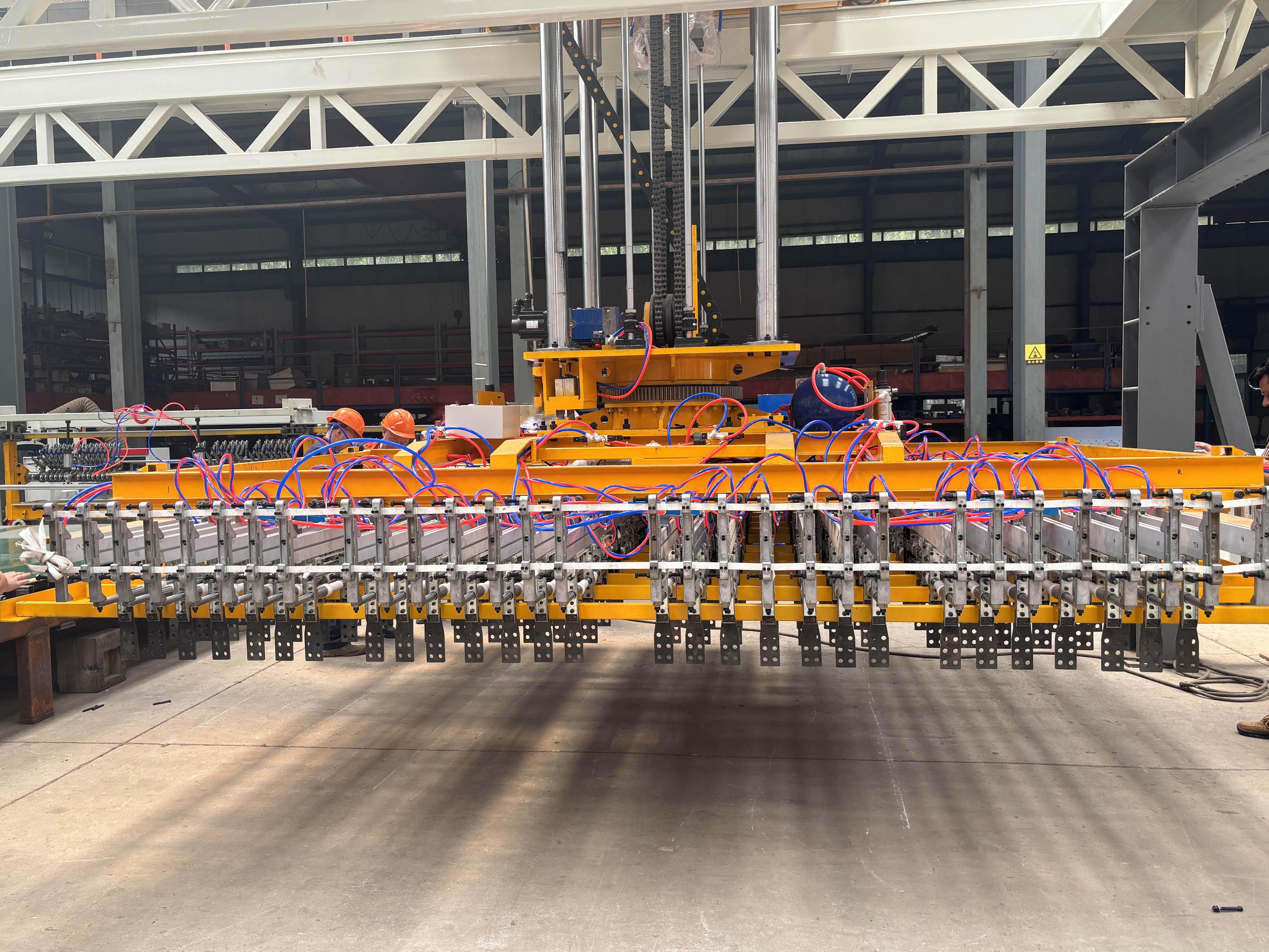 Brick Stacker Fired Clay Brick Making Machine For Extruding Mud Columns In Auto Brick Plant