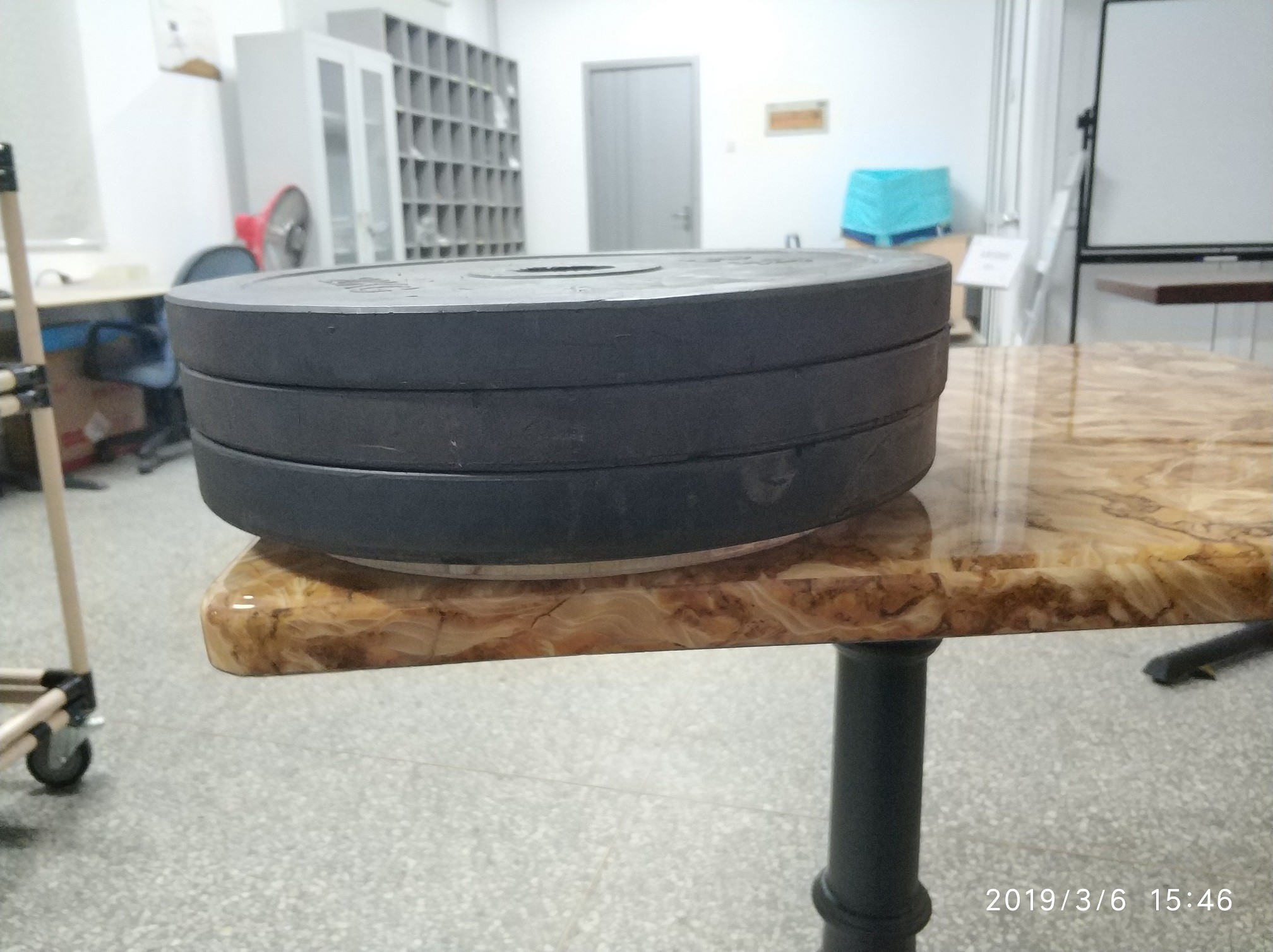 Metal Cast Iron Restaurant Table Bases / Powder Coating Tulip Table Base