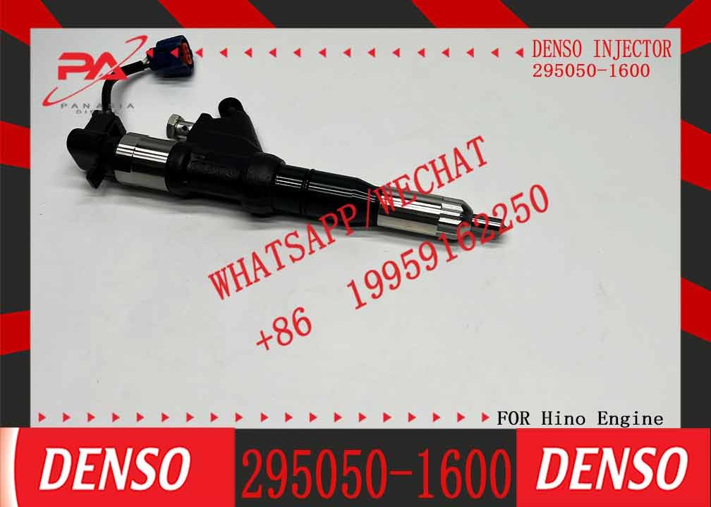 Common rail Injector 295050-1600 295050-1890 095000-5220 095000-5221 fuel injector for HION E13C 700 engine part injecto
