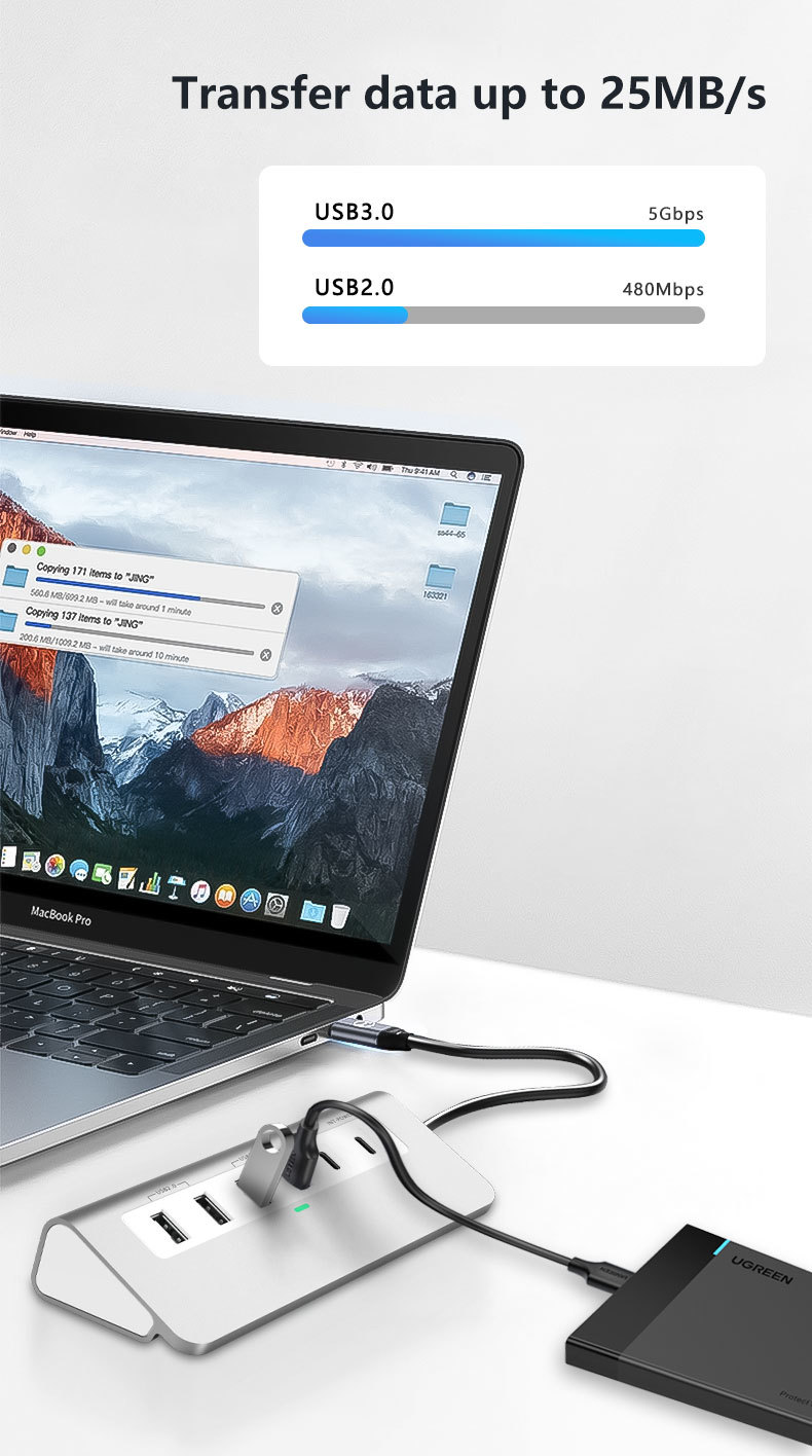 Additional Features 9 in 1 USB-C Docking Station with User Manual and Compact Design Included
