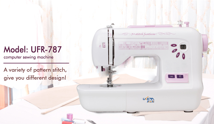 CE RoHS Certified UFR-787 Industrial Sewing Machine Speed and Max. Sewing Thickness