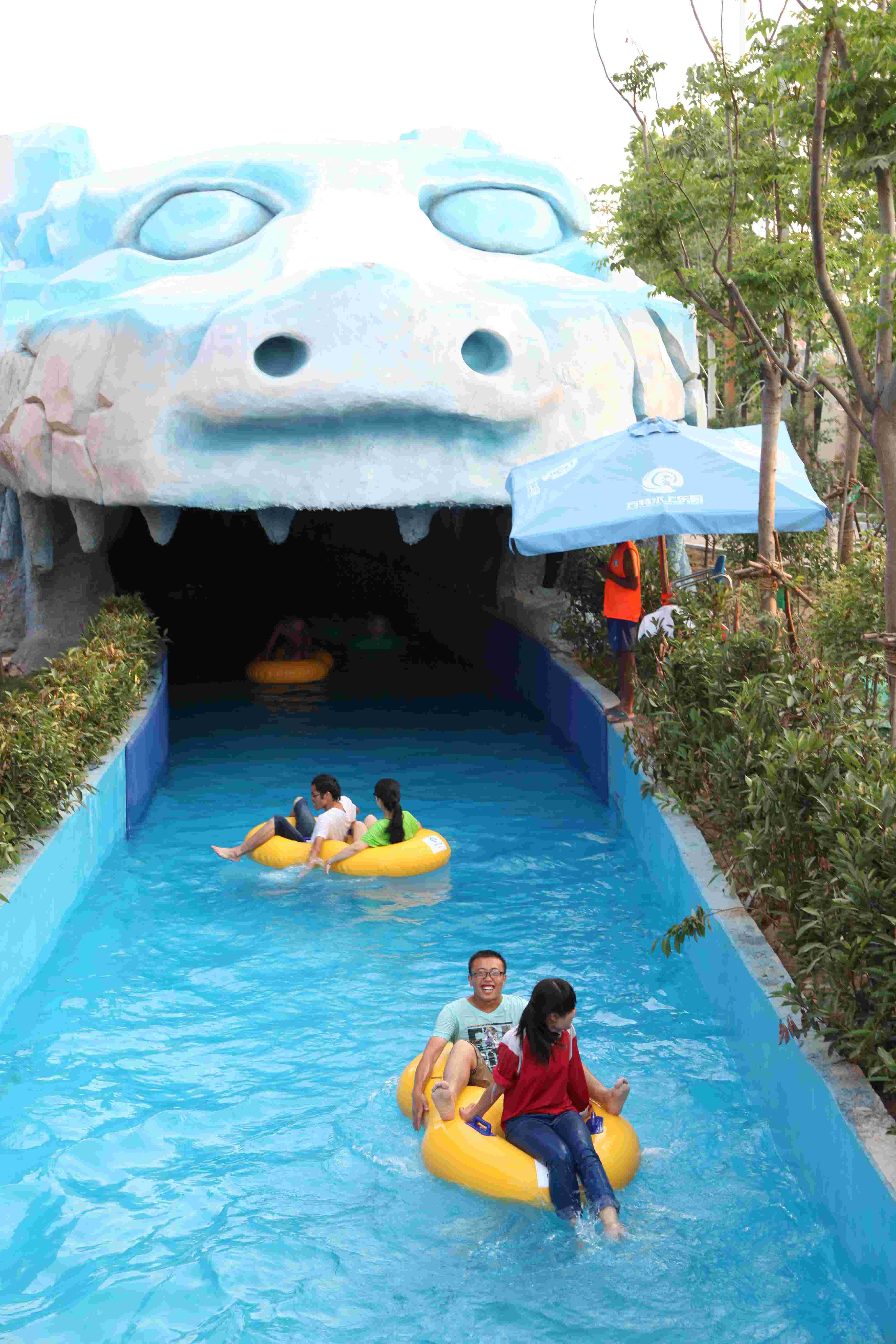 Aqua Theme Park Floating Equipment Lazy River Pools For Adult And Kids in Giant Water Park