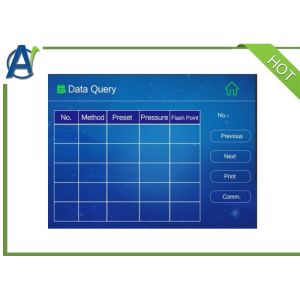 ASTM D93 Automated Closed Cup Flash Point Tester ISO 2719