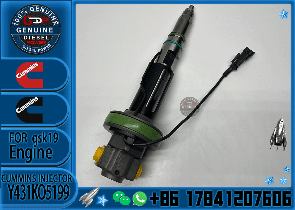 Diesel Engine Injector QSK19 Fuel Injector Y431K05417 4955525 Y431K05248 Y431K05558 FOR C-UMMINS Y431KO5199