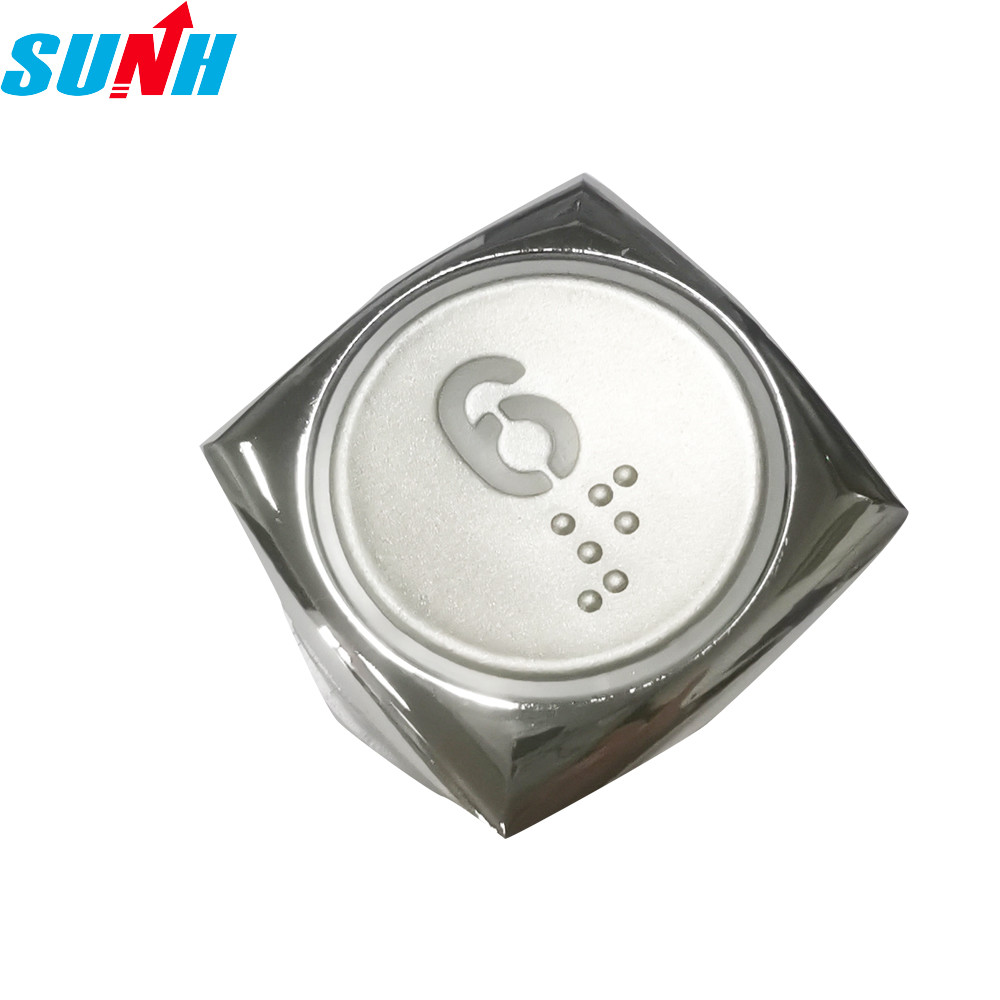  SUNH Round Elevator Alarm Button OEM Display DC24V / DC12V Orange Light Manufactures