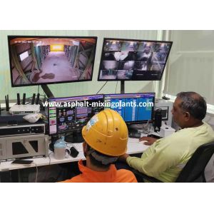  120t/H Automatic Asphalt Mixing Control System PLC Programmable Manufactures
