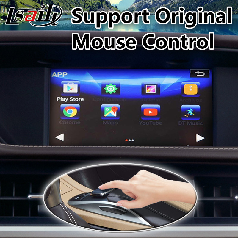 Lsailt Android Auto Carplay Multimedia Video Interface for Lexus ES250 ES300H ES350 ES200 ES 2012-2018