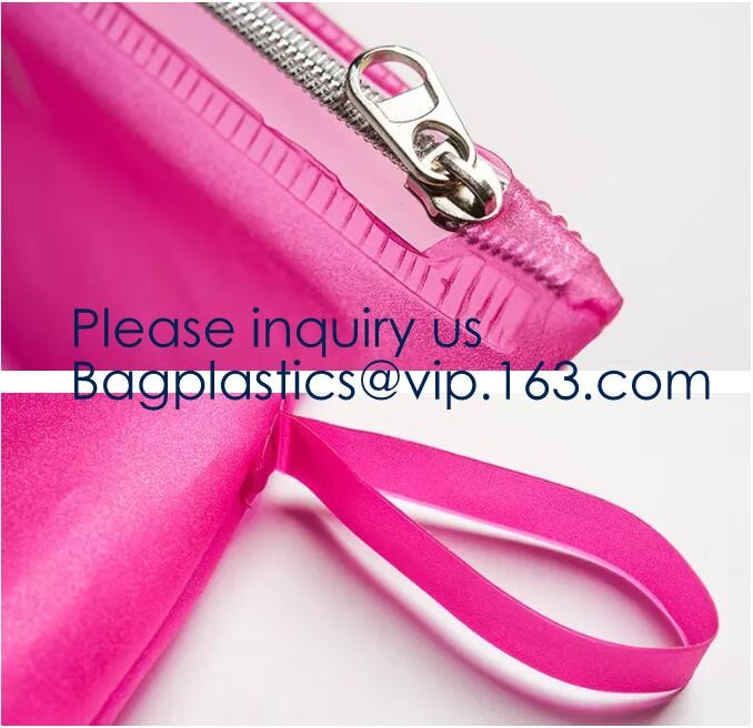 Custom Screen Printing Clear EVA k Bags Portable Travel MakeupToiletry Cosmetic Bag Packing Pouch, BAGEASE PACK