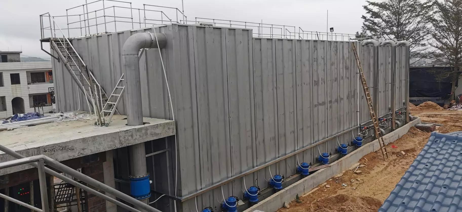 Integrated Water Purification System for Rural Water Supply with CNP/Grundfos Pump