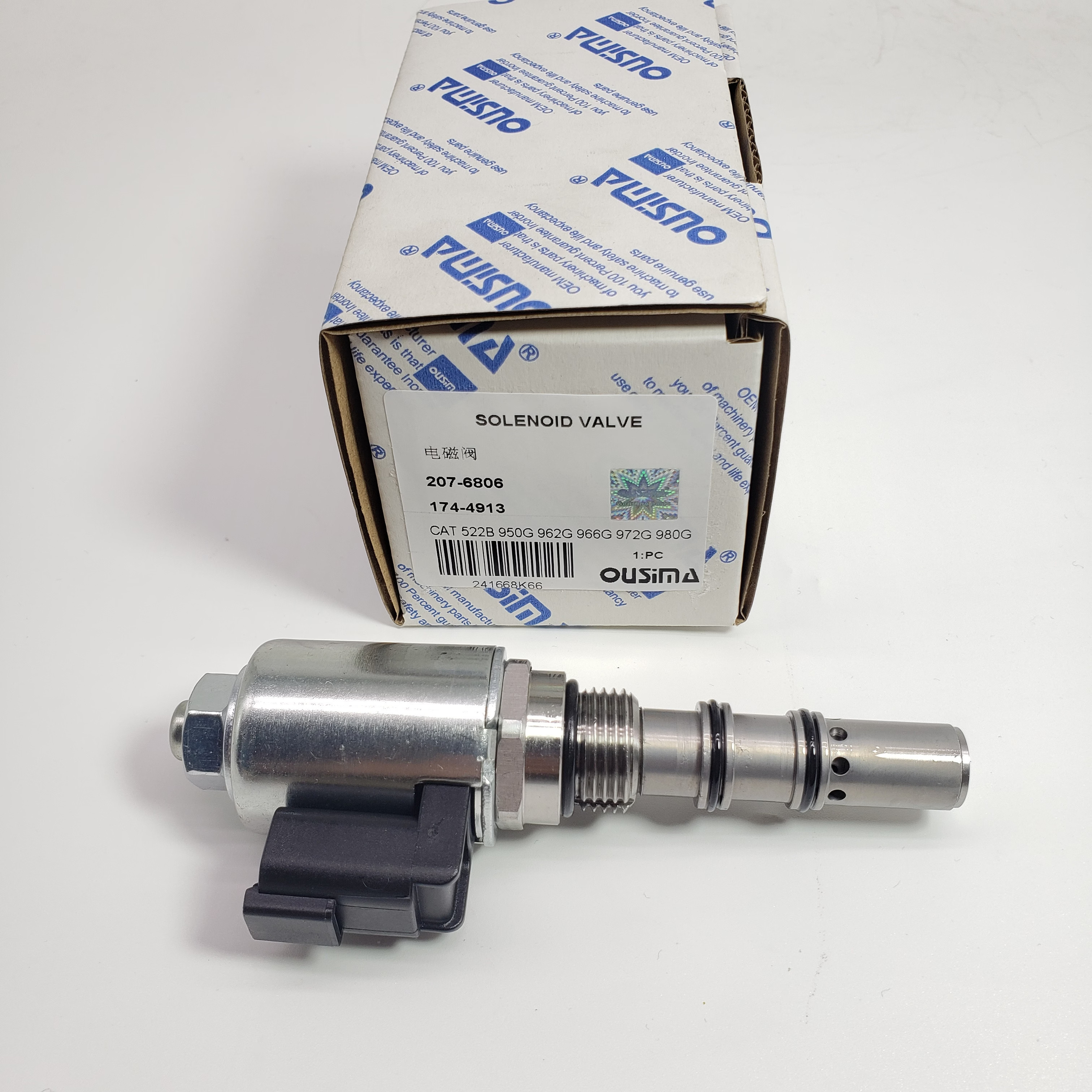 Solenoid Valve 207-6806 174-4913 For CAT 521B 522B 950G 962G 966G II 972G II 980G II,