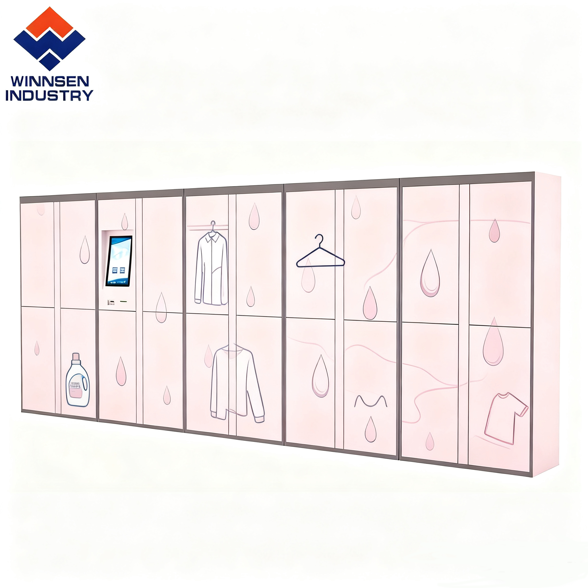 China Smart Retrieval Locker System With Revenue Sharing & Remote Monitoring on sale