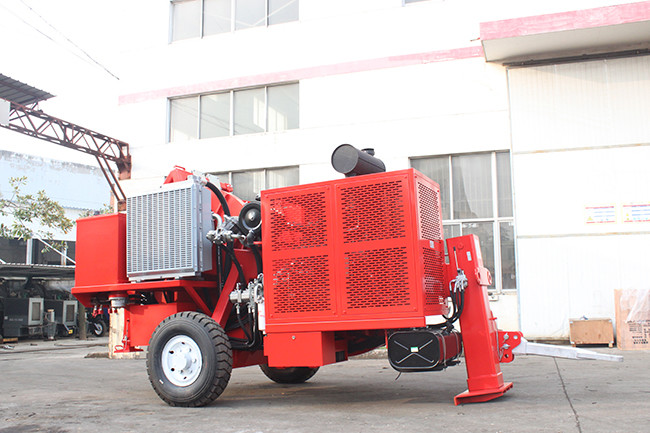 TY90TP Max 90kN Hydraulic Puller Tensioner With Cummins Engine