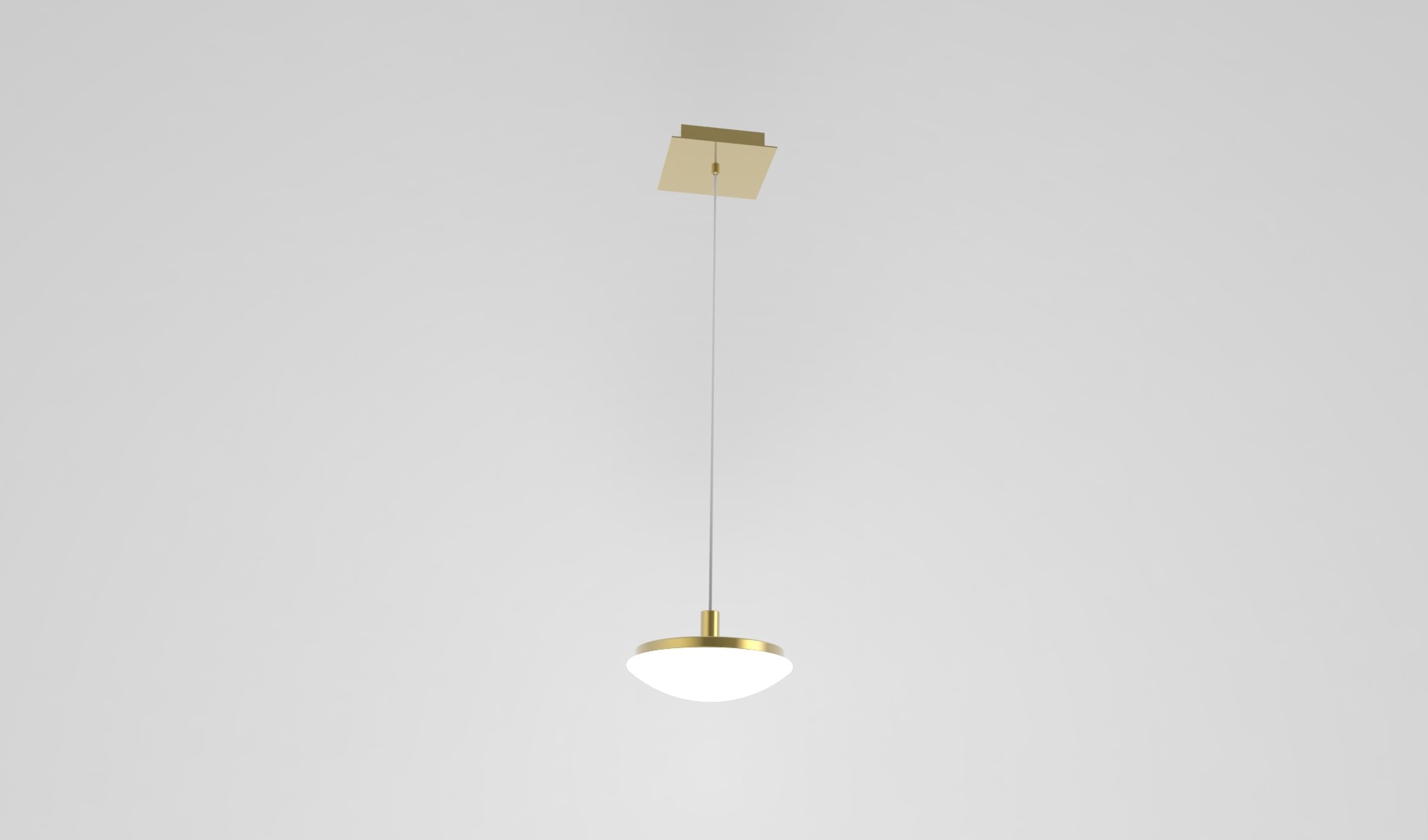 2018 New stylish simplicity LED Pendant hanging light circular acrylic lamp