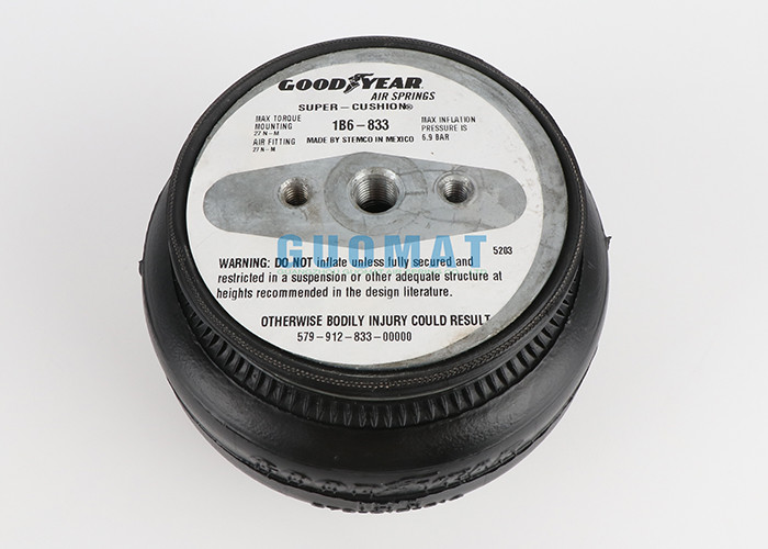 1B6-833 Single Convoluted Goodyear Air Spring 579-91-2-833 Rubber Air Spring Bellows