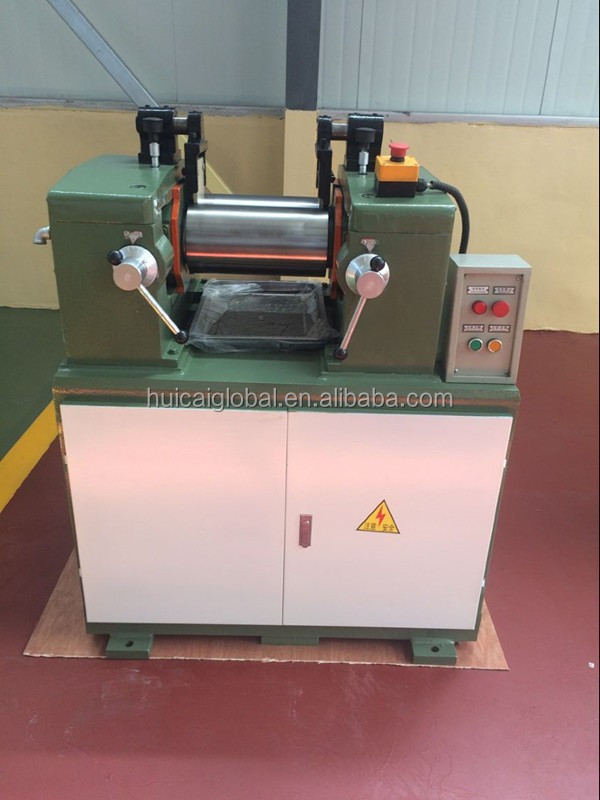 XK-400 Raw Rubber Mixing Mill Rubber Two Roll Mill Open Mixer with 55kW Electric Motor