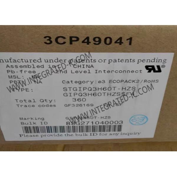 Quality STGIPQ3H60T-HZ Automotive IGBT Modules 3A 600V 3‑Phase Inverter Bridge IGBT Module for sale