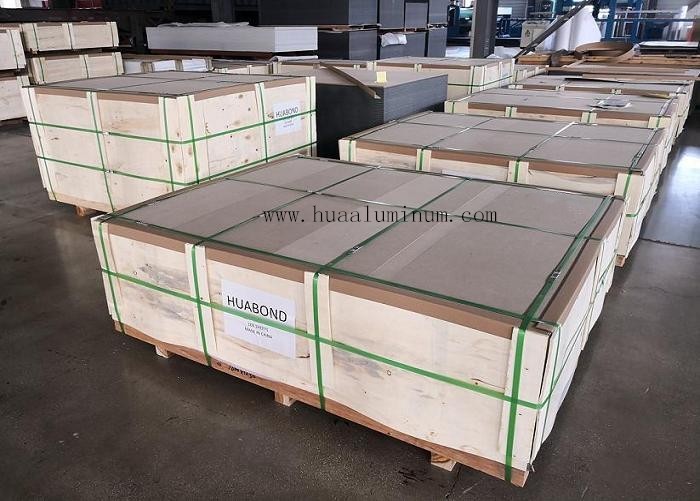 Anti Static Glossy ACP Sheets 11.50m Aluminum Composite Panel Cladding