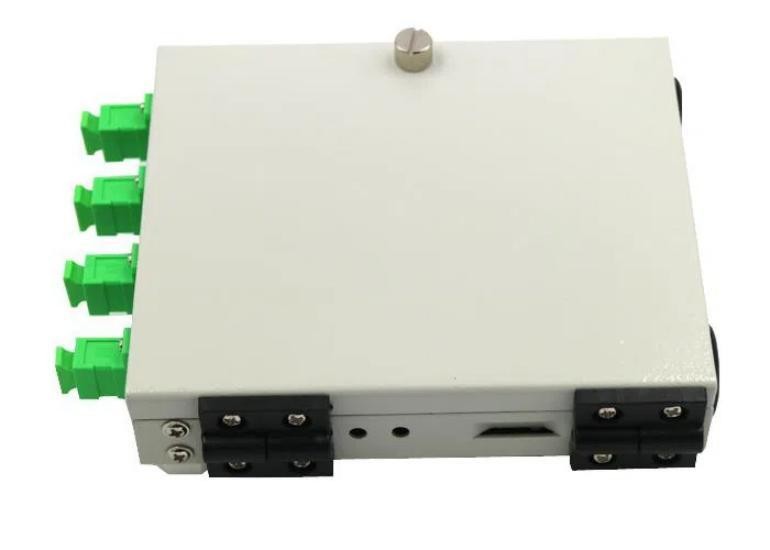 FTB Series Wall Mount Fiber Optic Terminal Box 4 Core FTTH With Apc Adapters