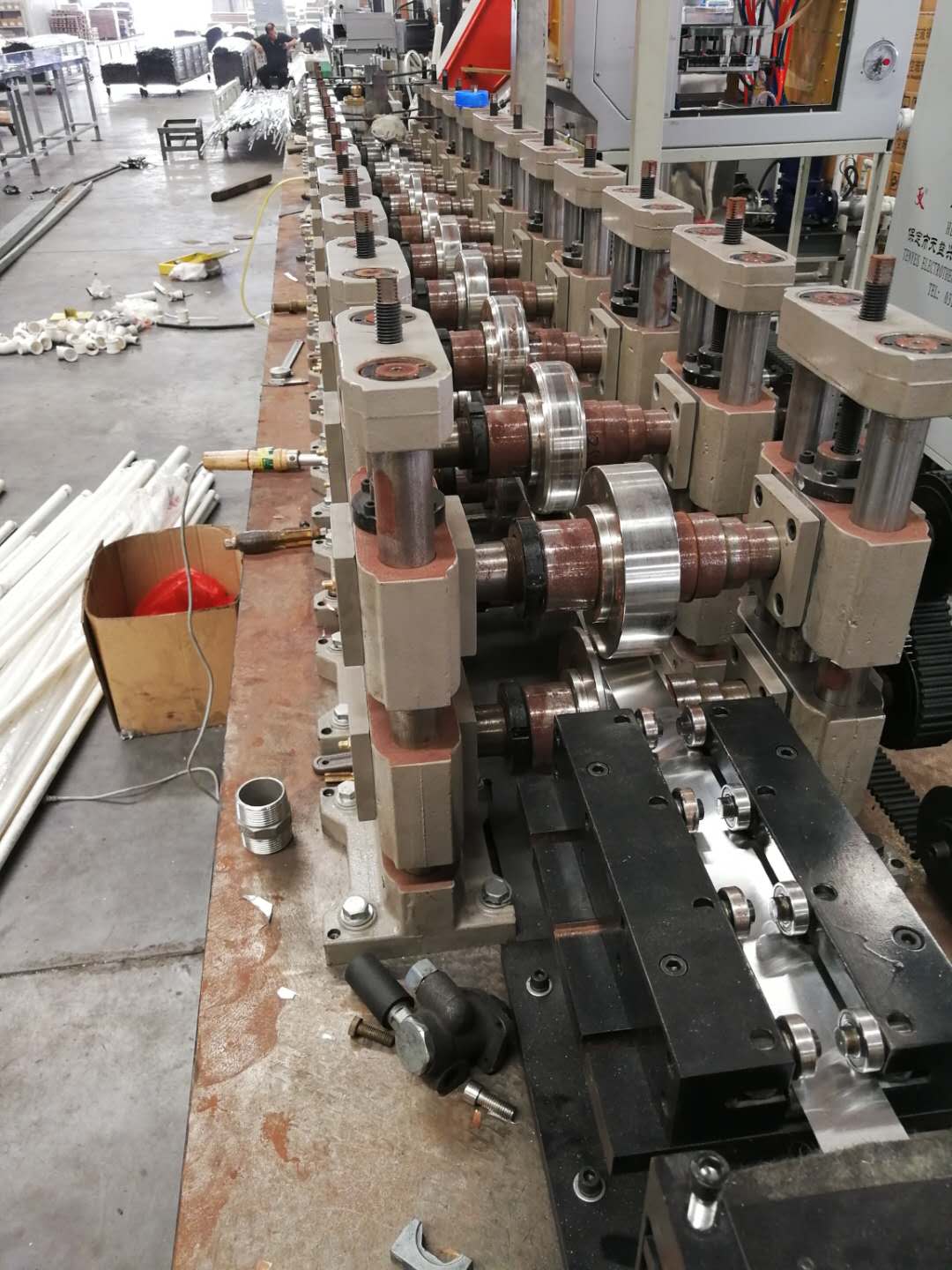 automatic aluminum strip bar production line