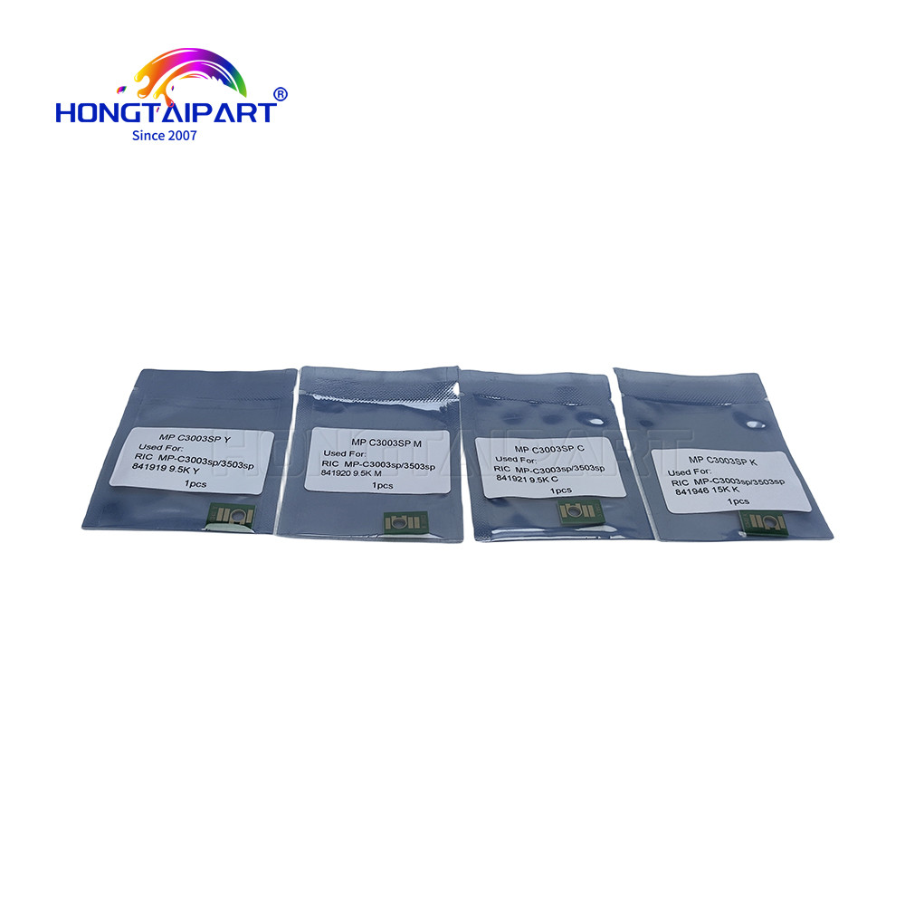 841946 841919 841920 841921 Toner Reset Chip (CMYK) for Rioch MPC2003 MPC2503 MPC3003 MPC3503 MPC2011 MPC4503 MPC5503