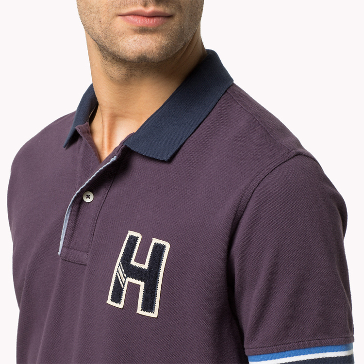 Breathable Summer Mens Golf Polo Shirts Short Sleeve With Custom Logo